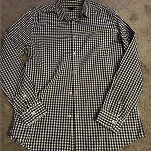 H&M Black and White Gingham Shirt
